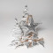 Фигурка декоративная snow tree, 32х19х5 см