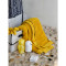 Полотенце банное горчичного цвета из коллекции essential, 90х150 см