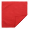 Салфетка сервировочная из хлопка красного цвета russian north, 45х45 см