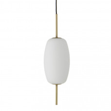Лампа подвесная silk, 55х?16 см, белое опаловое стекло